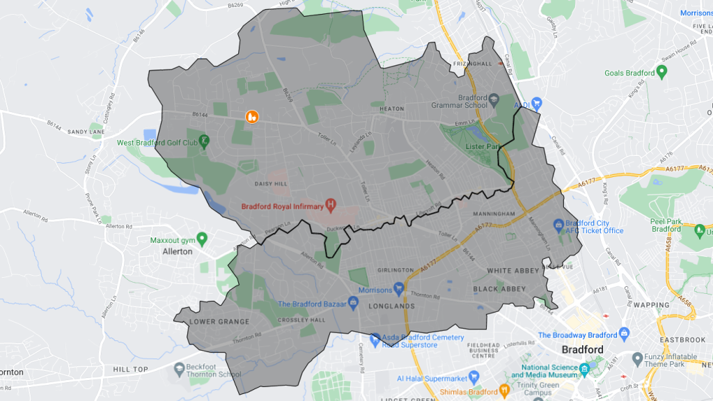 Restore St Martin's approximate coverage